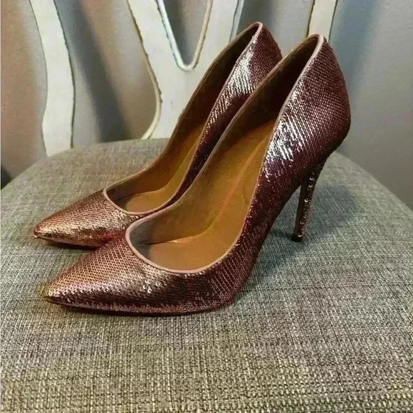 ALDO Stessy Sequin Stiletto Size 8 - Picture 2 of 7